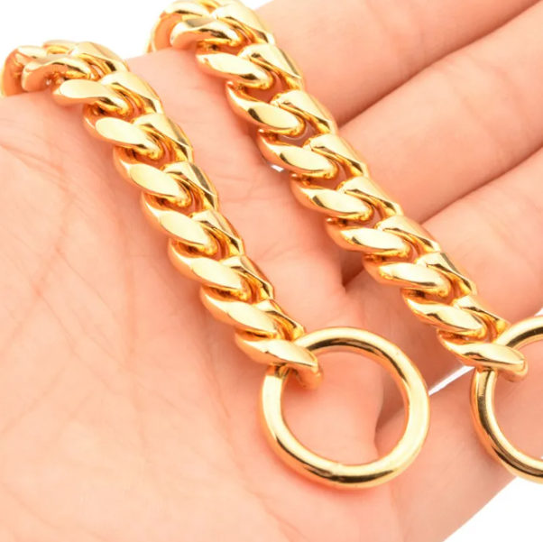 stainless steel dog leash