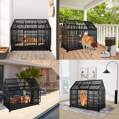 indestructible 54 inch dog crate
