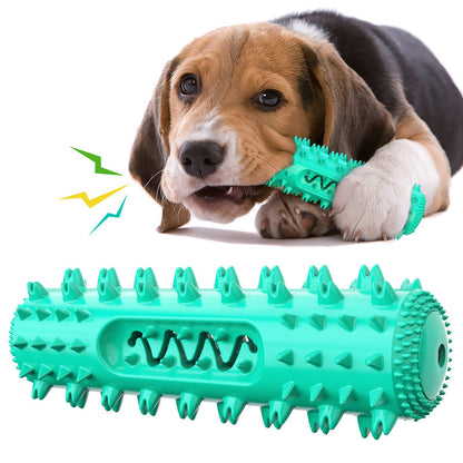 dog teething stick and toothbrush toy