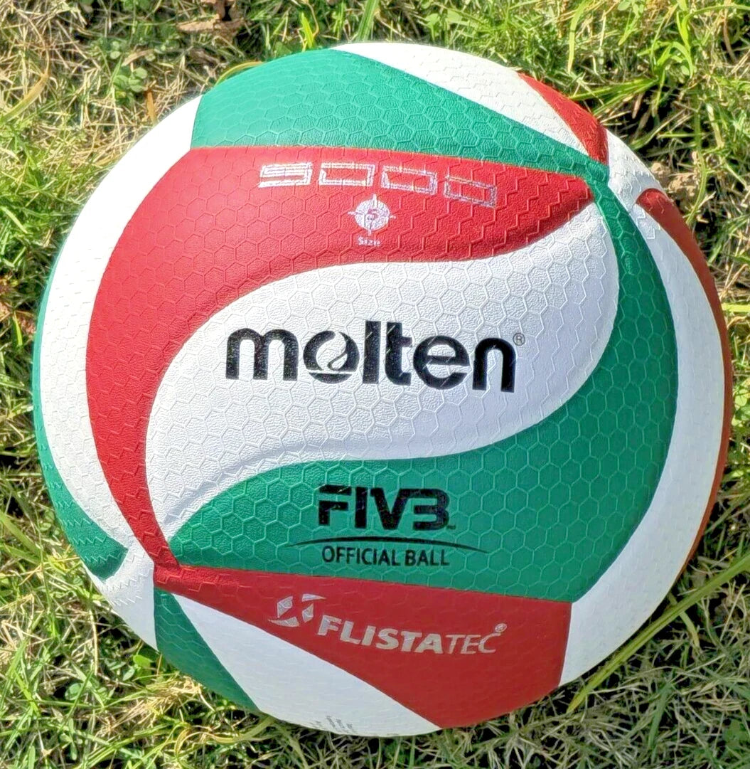Molten V5M5000 Volleyball – Size 5 Indoor/Outdoor PU Leather Volleyball