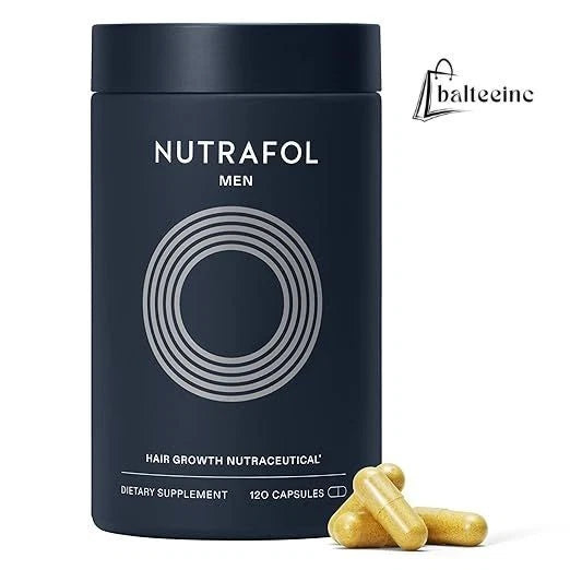 NUTRAFOL Men’s Authentic Hair Growth Supplement – 120 Pills | 1 Month Supply