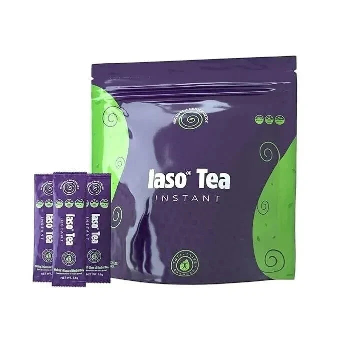 TLC IASO Natural Detox Instant Herbal Tea – 25 Sachets | Gentle Cleanse & Weight Management