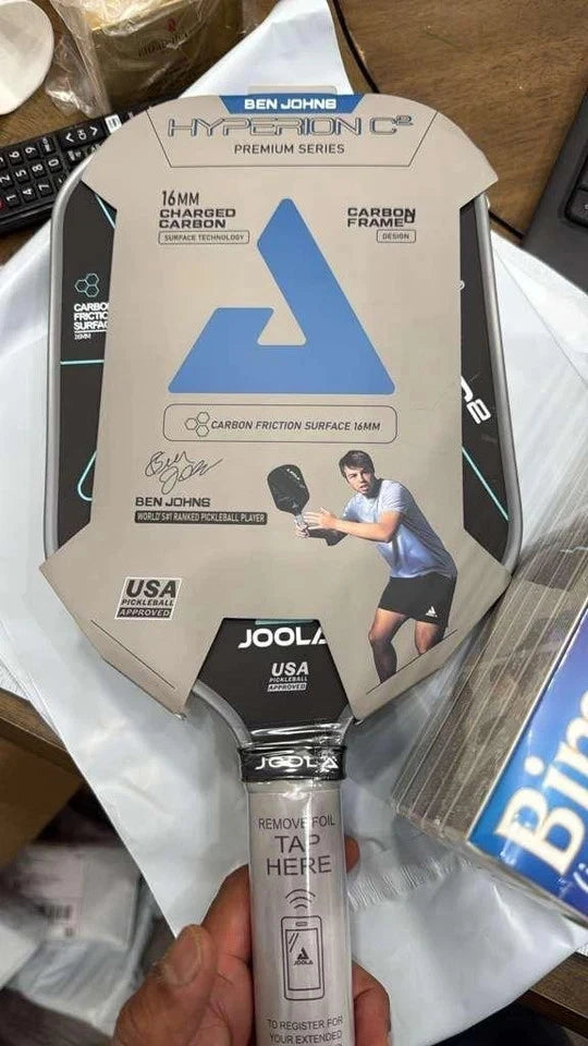 JOOLA Hyperion C2 Ben Johns Pickleball Paddle 16mm – Carbon Surface Paddle