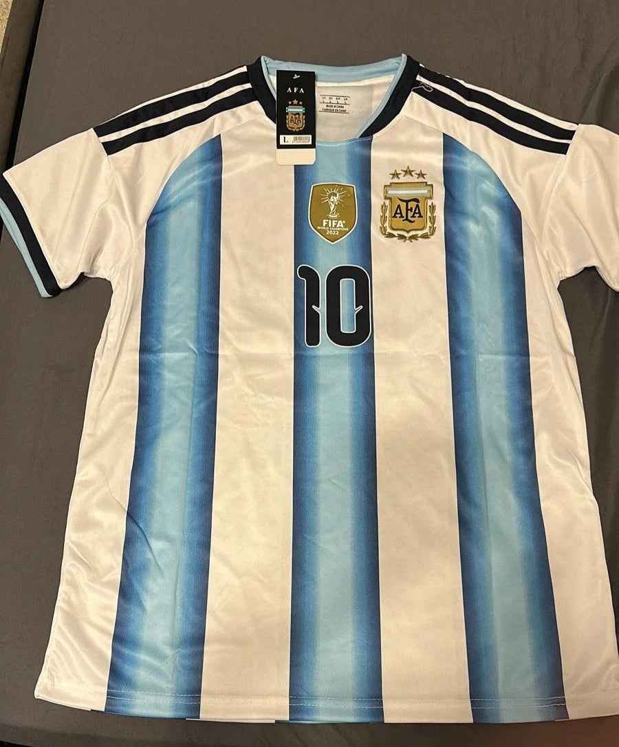 Argentina Messi #10 Home Jersey 2026 – Player Version – Men's Fan Apparel