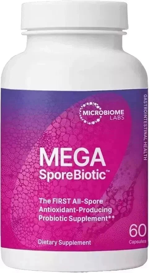 MegaSporeBiotic Spore-Based Probiotic – Gut Health & Digestive Support | 60 Capsules