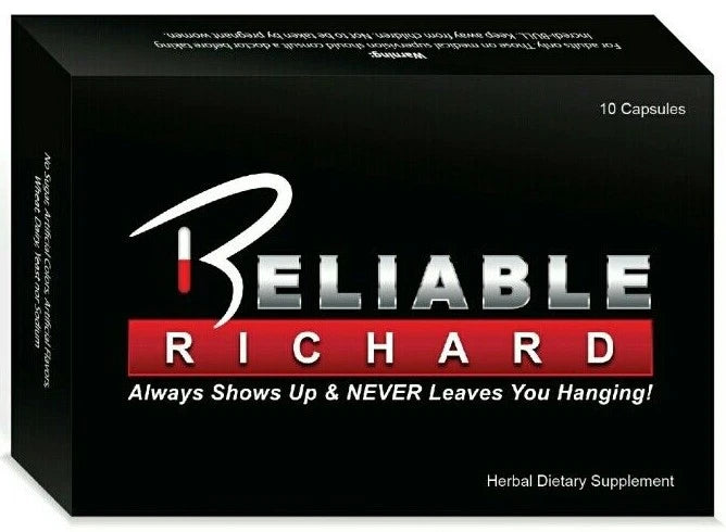 Reliable Richard Original Male Enhancement Supplement, Stamina & Libido