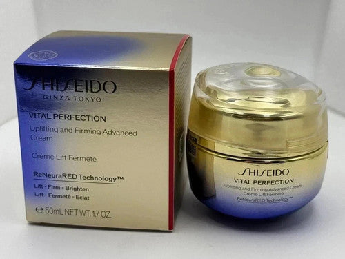 Shiseido Vital Perfection Advanced Cream – Uplifting & Firming, 1.7oz/50mL