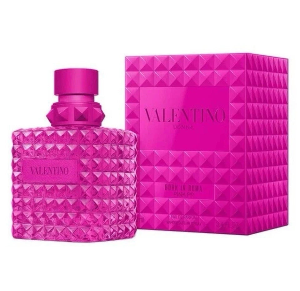 Valentino Donna Born in Roma Pink PP Eau de Parfum Spray for Women, 3.4 fl oz