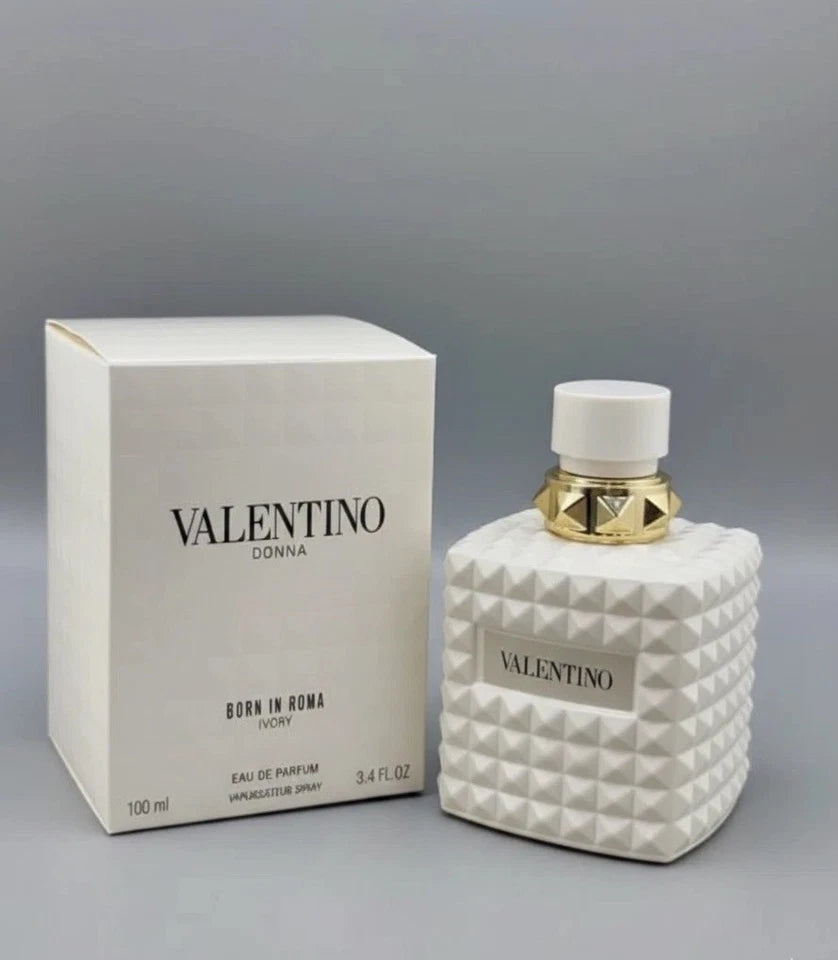 Valentino Donna Born in Roma Ivory Eau de Parfum Spray for Women, 3.4 oz / 100 ml