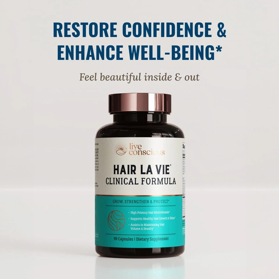 Hair La Vie Clinical Formula – Hair Growth Multivitamin for Volume, Density & Shine | 90 Capsules