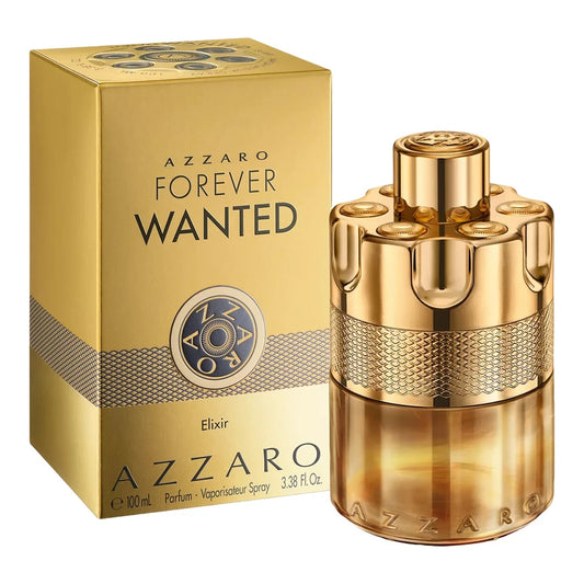 Azzaro Forever Wanted Elixir Eau de Parfum Spray for Men, 3.4 oz / 100 ml – Long Lasting Fragrance