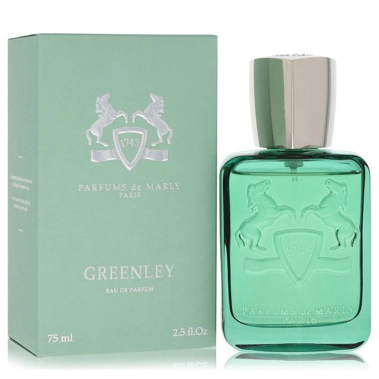 Greenley by Parfums de Marly Eau de Parfum Spray for Men, 2.5 oz / 75 ml – Long Lasting Luxury Fragrance
