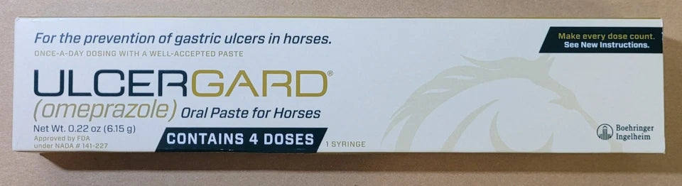 UlcerGard Oral Paste for Horses, 4 Dose, .22oz